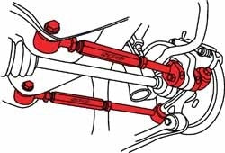 SPC Performance Alignment Components Rear Camber Arms; Rear Camber/Caster; +/- 1.5 Deg