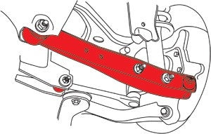 SPC Performance Adjustable Rear Camber Arm and Toe Kit - FR-S BRZ
