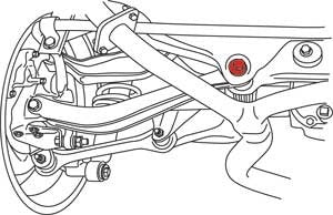 SPC Performance 00-09 Subaru Impreza / Legacy / Outback Rear Toe Kit