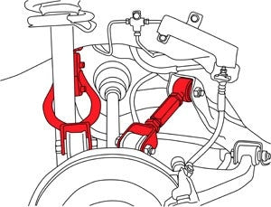 SPC Performance Rear Adjustable Control Arms