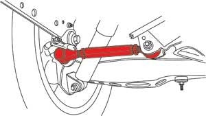 SPC Performance Scion / Lexus Rear Adjustable Toe Arm 67800