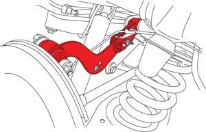 SPC Performance Rav4 Adjustable Camber Arm - Left