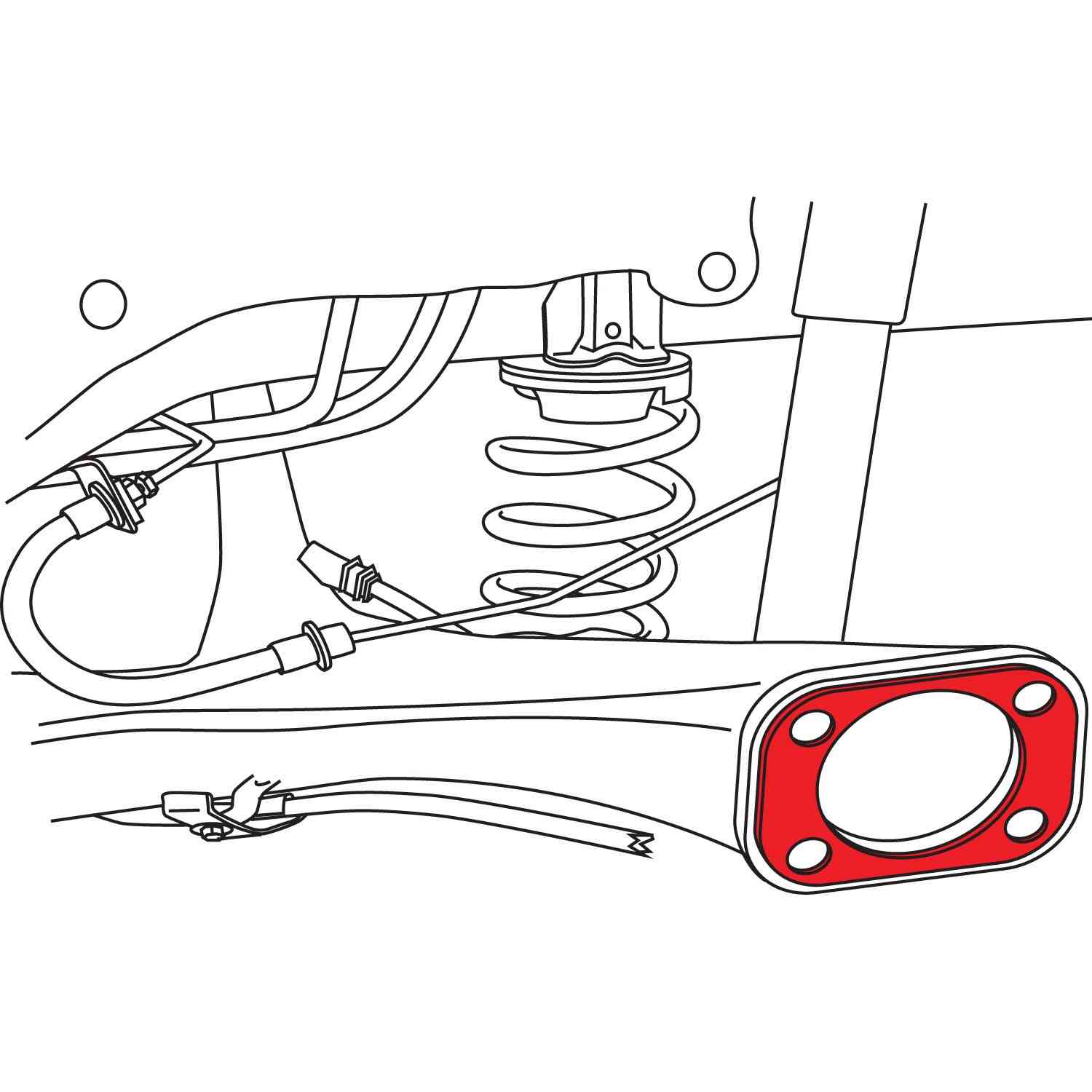 SPC Performance Honda Rear Toe Shim + - 1.0 71799