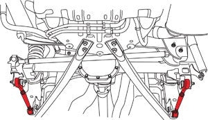 SPC Performance Mustang Trailing Arms (Pr)