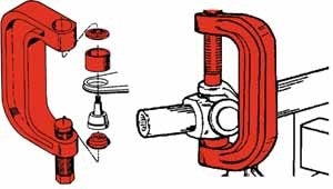 SPC Performance Ball Joint Press with Adapters