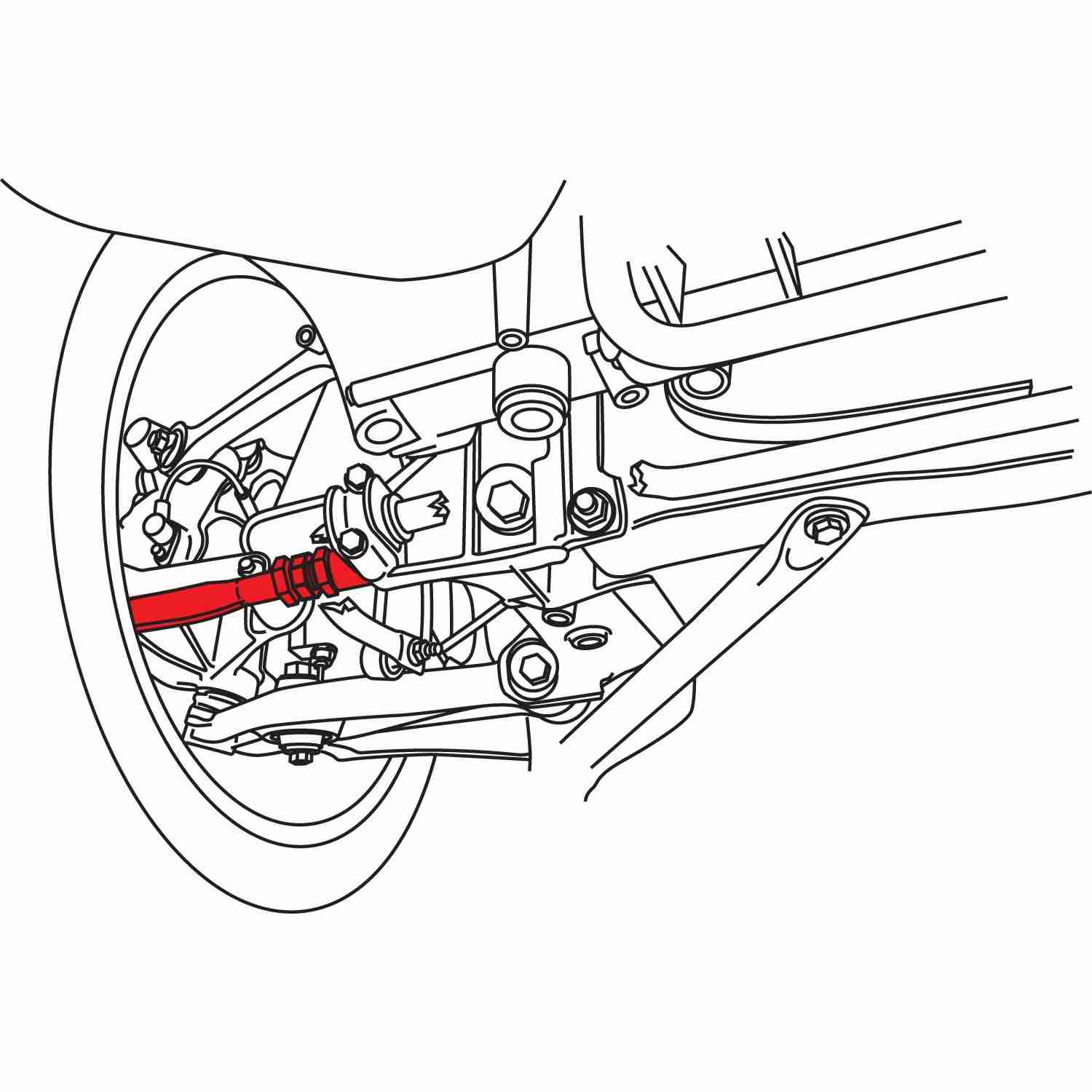SPC Performance Porsche Rear Toe Link 72640