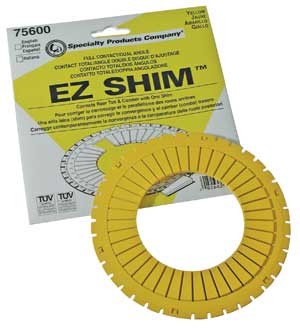 SPC Performance Ez Shim Dual Angle Camber/toe Shim (Yellow)