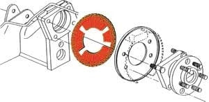 SPC Performance Red - Dual Angle Shim - 1 Piece