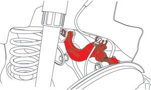 SPC Performance VW Adjustable Rear Camber Arm