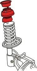 SPC Performance Front Adjustable Strut Mount 99-05 VW Golf/Jetta/00-06 Audi TT