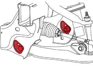 SPC GM 1500 Front Caster/Camber Adjustment Cam Kit - Pair 86377