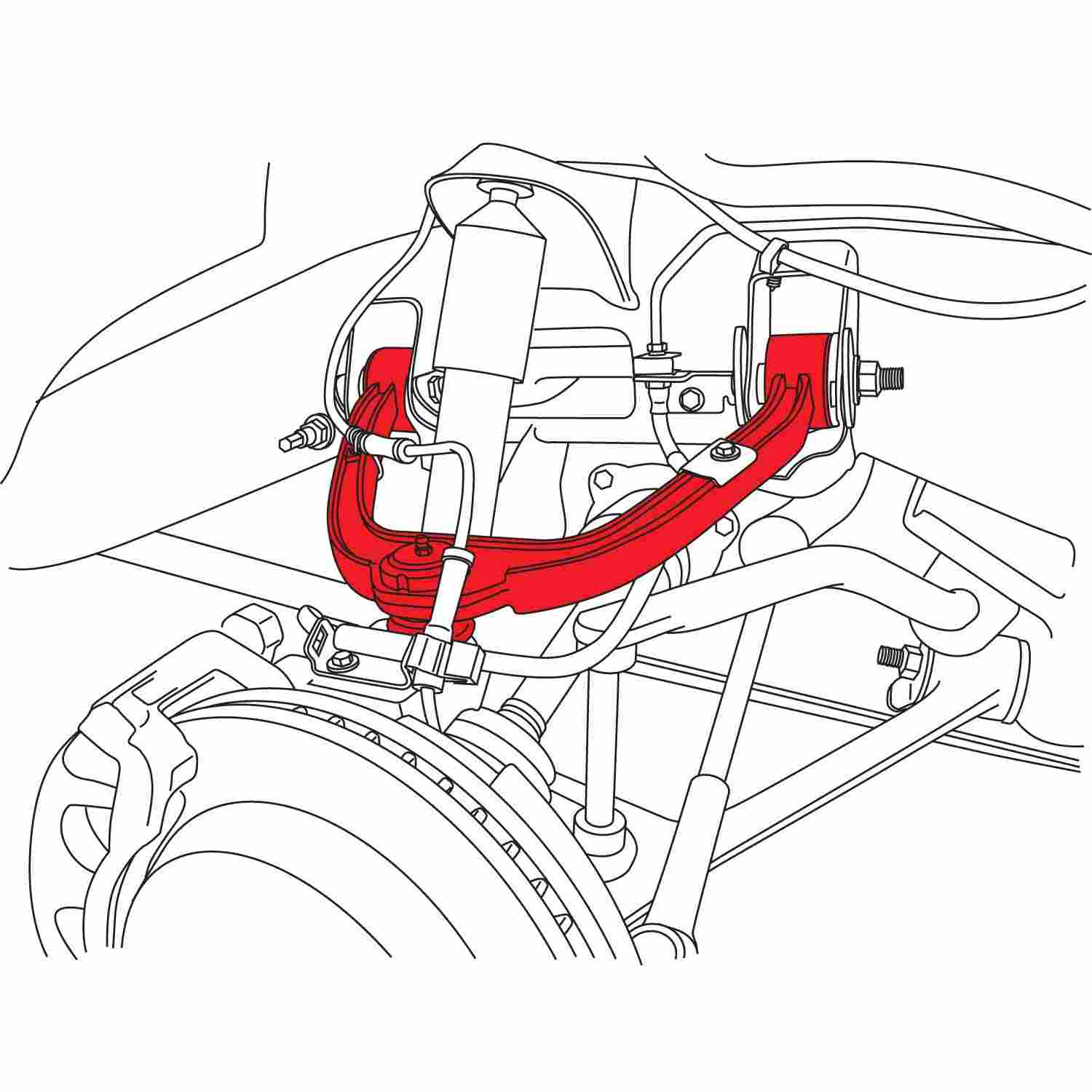 SPC Performance GM Truck/SUV Front Control Arms (PR) 86470