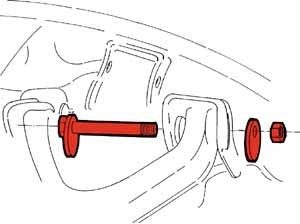 SPC Performance GM Truck Cam Bolts (Set of 4)