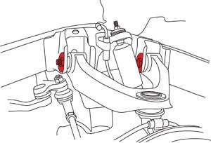 SPC Performance Nissan Truck Front Cam Kit