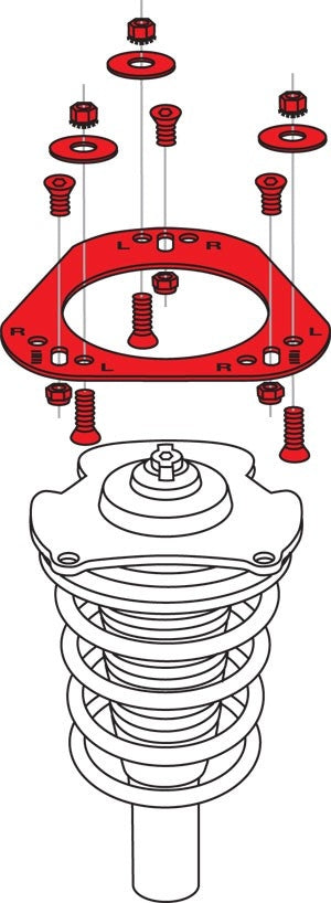 SPC Performance FRT Camb Plate Windstar