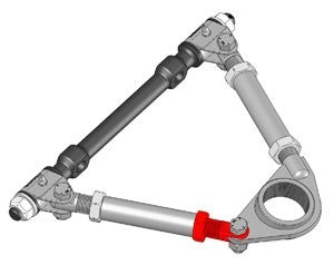 SPC Performance Upper Control Arm Pivot Plate Stud w/Nut 92013