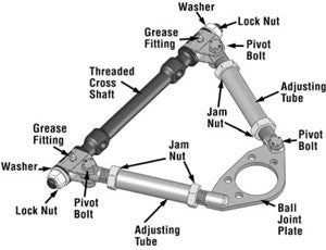 SPC Performance GM Full Size Pro Series Front Adjustable Upper Control Arm (Race Only) 92254