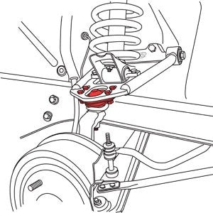 SPC Performance 65-70 Ford Mustang Lower Ball Joint 94009