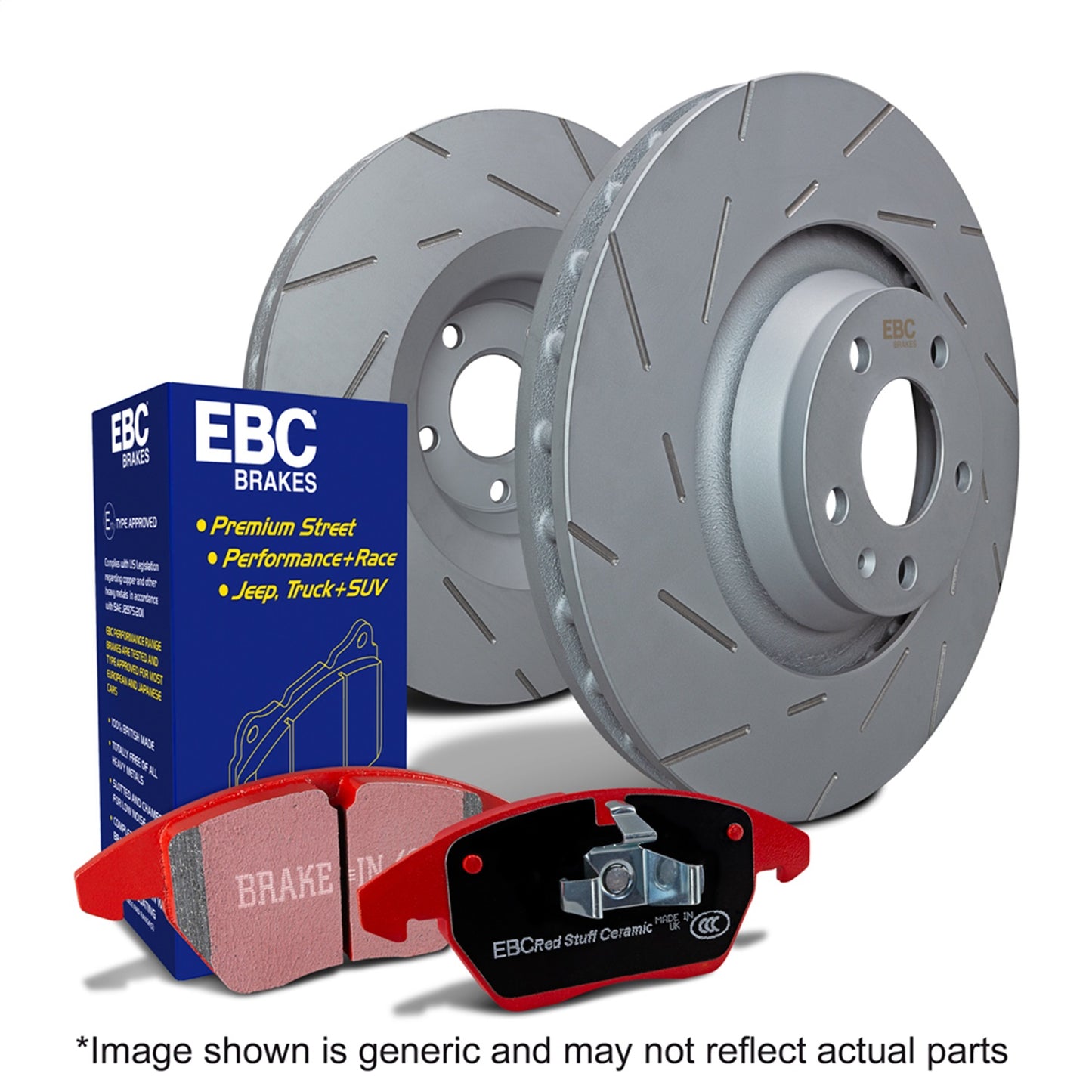 EBC S4 Kits Redstuff Pads and USR Rotors S4KR1547