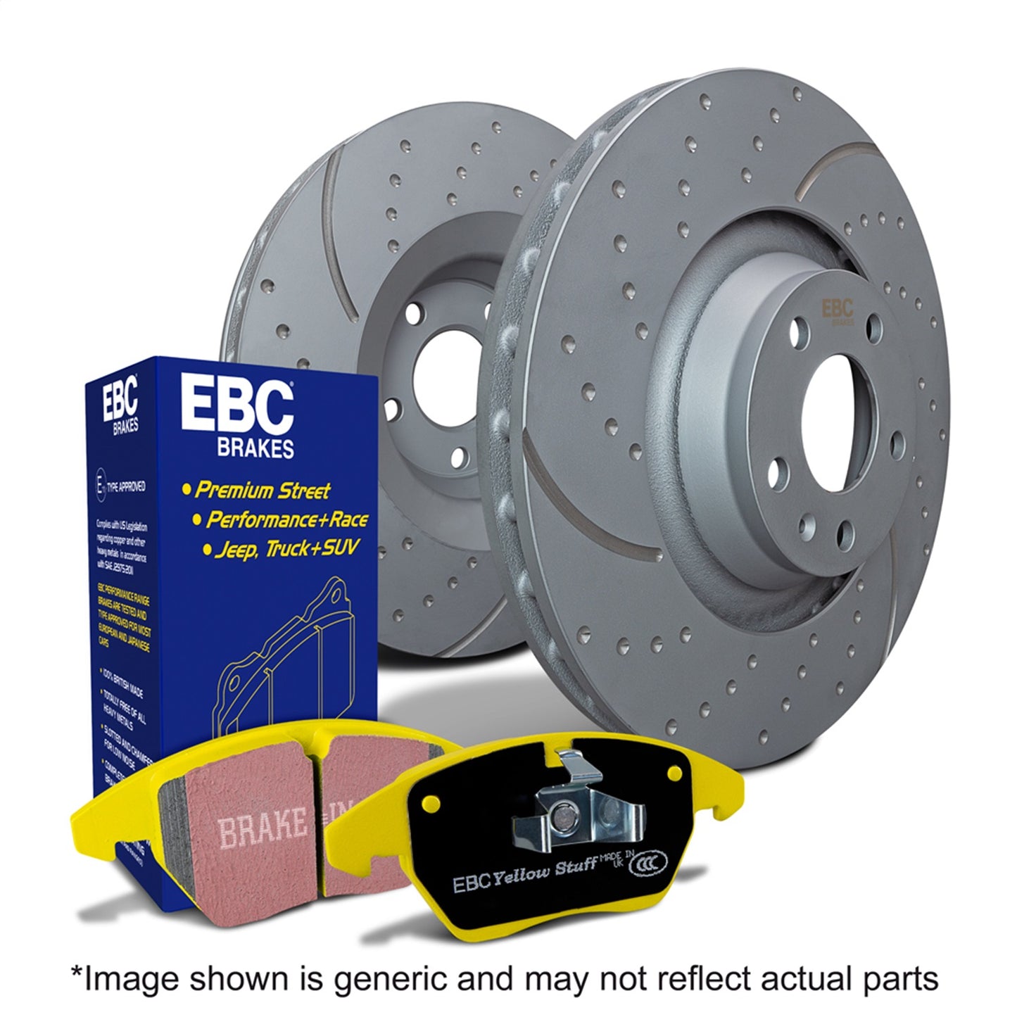 EBC S5 Kits Yellowstuff Pads and GD Rotors S5KF2032