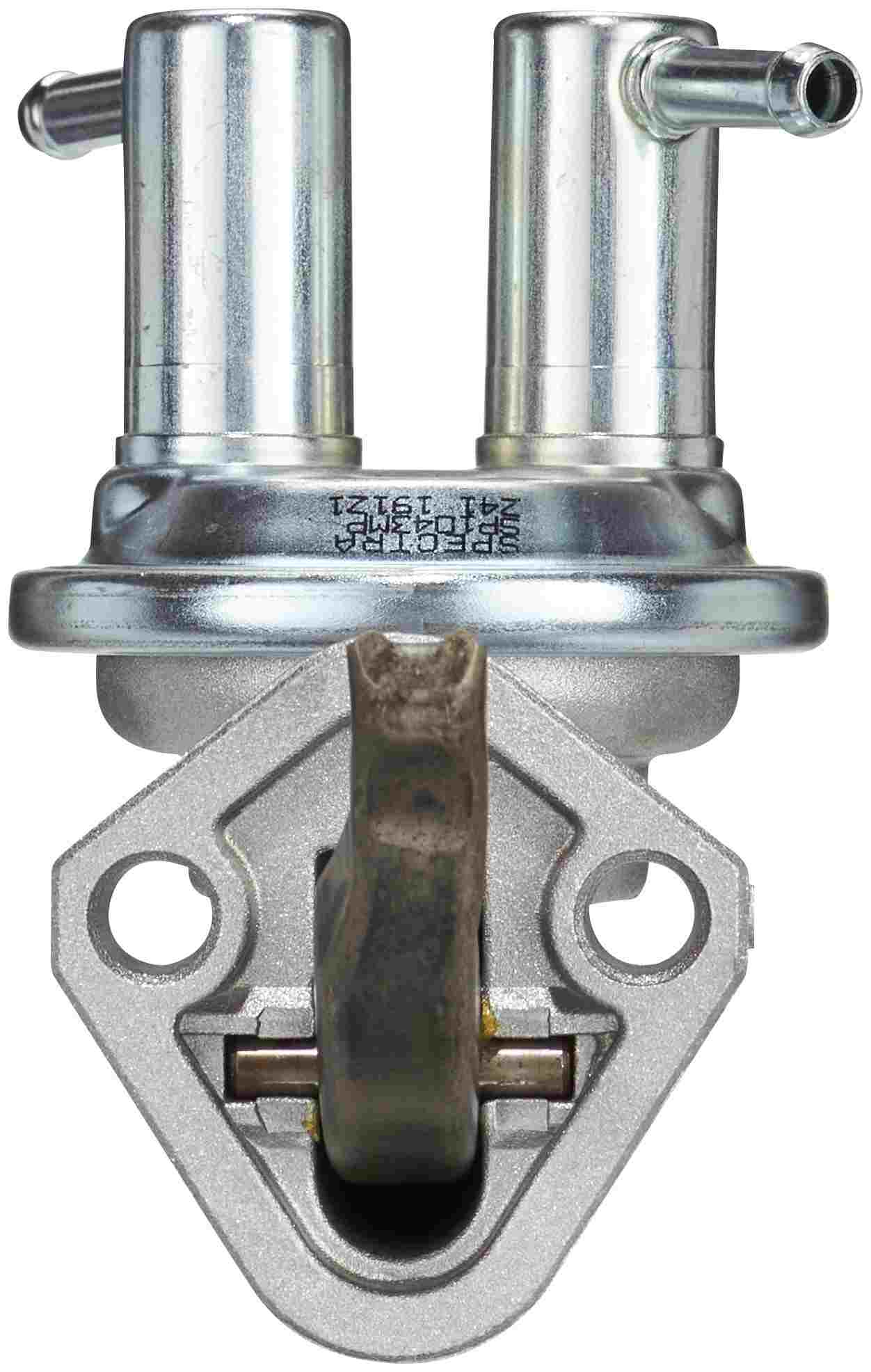 Spectra Premium Mechanical Fuel Pump  top view frsport SP1043MP