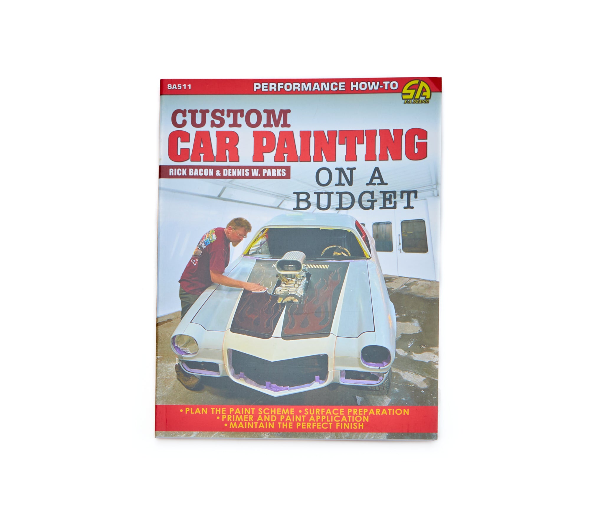 S-A Books Custom Car PAinting On A Budget Books How-To Books main image