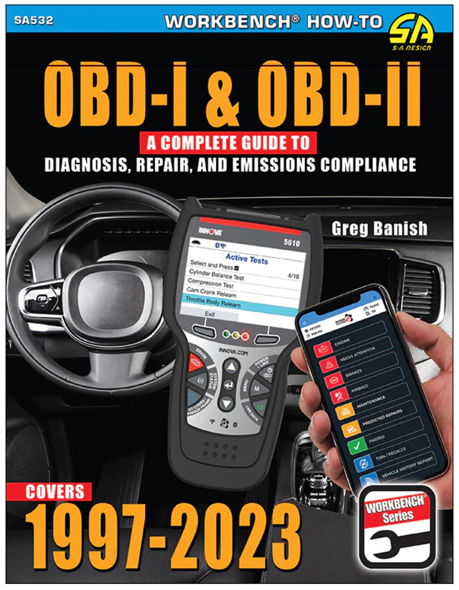 S-A Books OBD-I / OBD-II Diagnosis /Repair and Emissions Books How-To Books main image