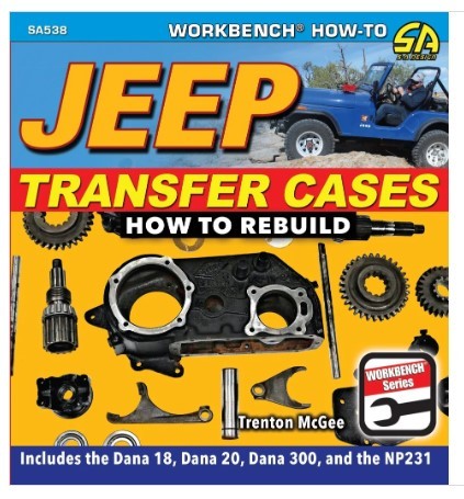 S-A Books Jeep Transfer Case How to Rebuild Books How-To Books main image