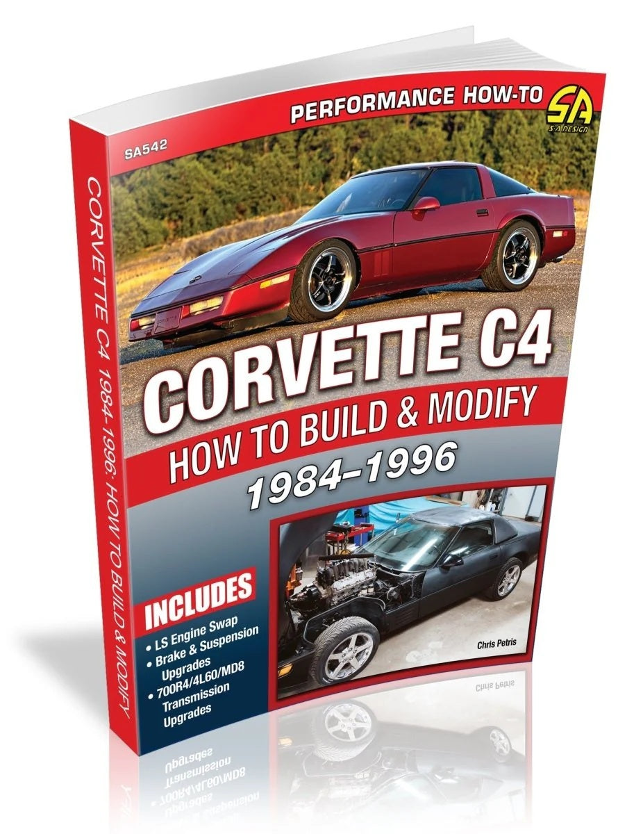 S-A BOOKS How to Build & Modify 84-96 C4 Corvette Books Videos and Software Books main image