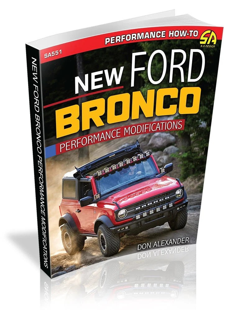 S-A BOOKS Ford Bronco Performance Modifications Books Videos and Software Books main image