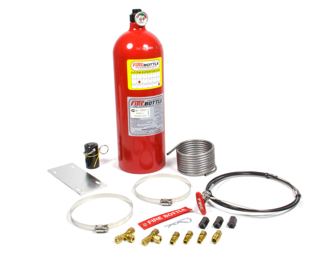 Safety Systems Fire Suppression System 10lb Manual Pull w/Sl Tu Fire Extinguishers Fire Suppression Systems main image