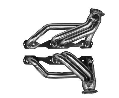 SANDERSON SBC Headers Blueprint Engine Silver Ceramic Exhaust Headers, Manifolds and Components main image