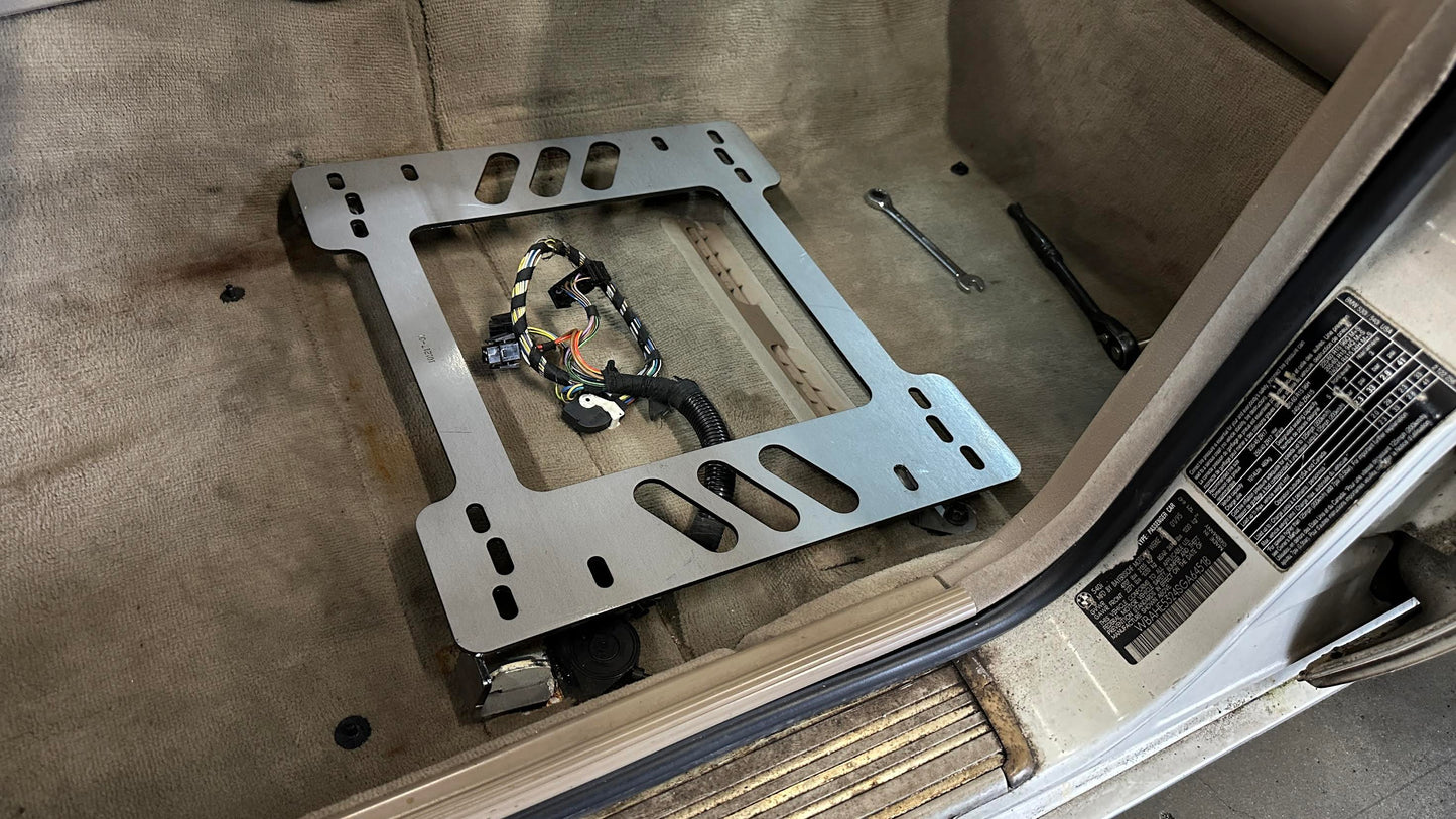 Planted Technology Seat Bracket- BMW 5 Series [E34 Chassis] (1987-1996) - Driver / Left
