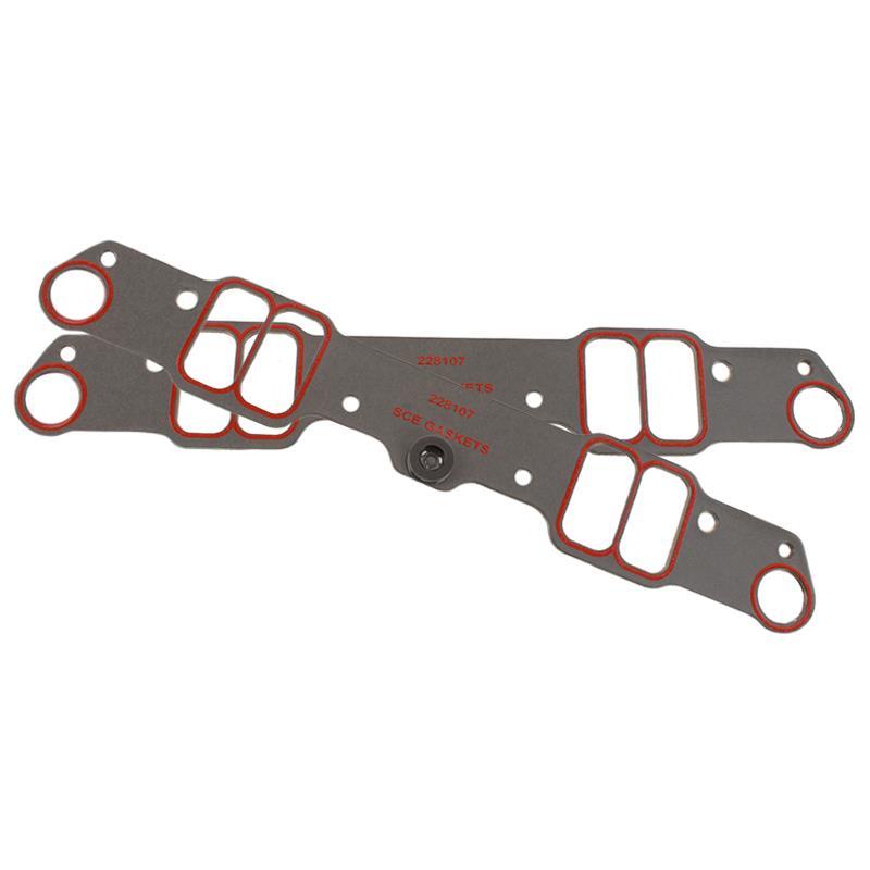 SCE GASKETS Pontiac V8 Intake Gasket 1.23 x 2.40  Mod Port Gaskets and Seals Engine Gaskets and Seals main image