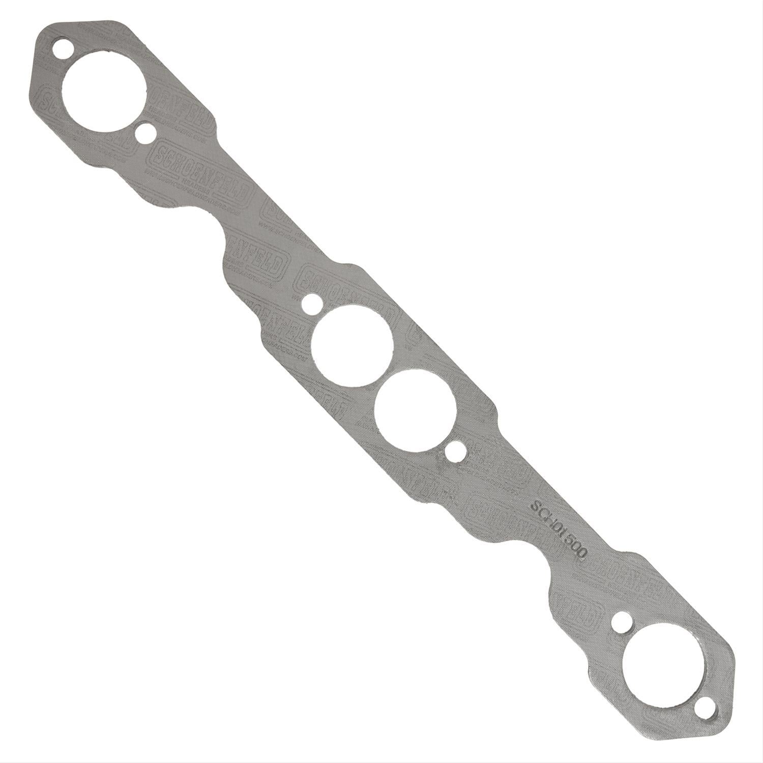 Schoenfeld Gasket SBC 1-5/8in Round Black Engine Gaskets and Seals Exhaust Header/Manifold Gaskets main image