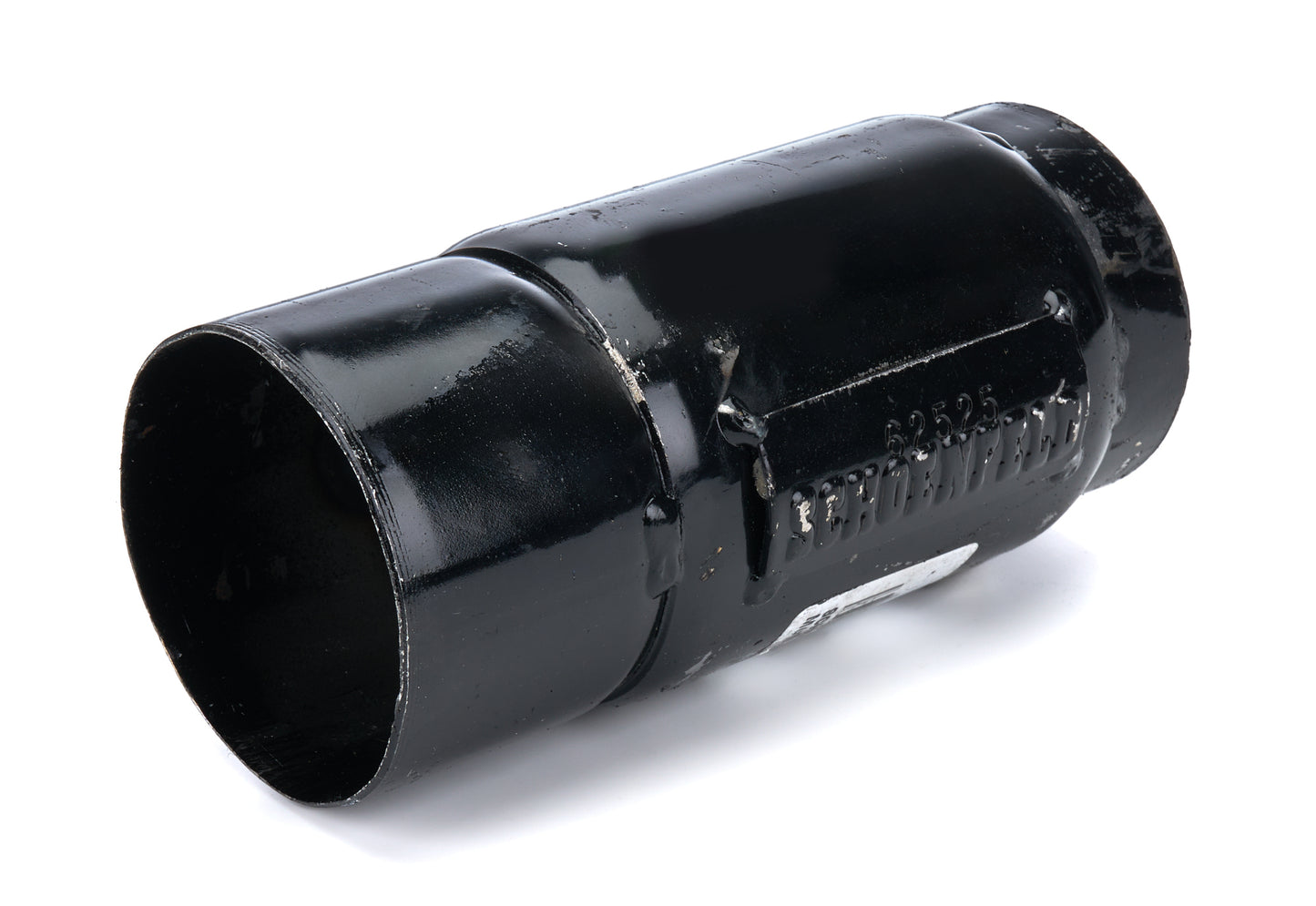 SCHOENFELD Muffler  2-1/2in Inlet / Outlet x 6in long Exhaust Mufflers and Resonators main image