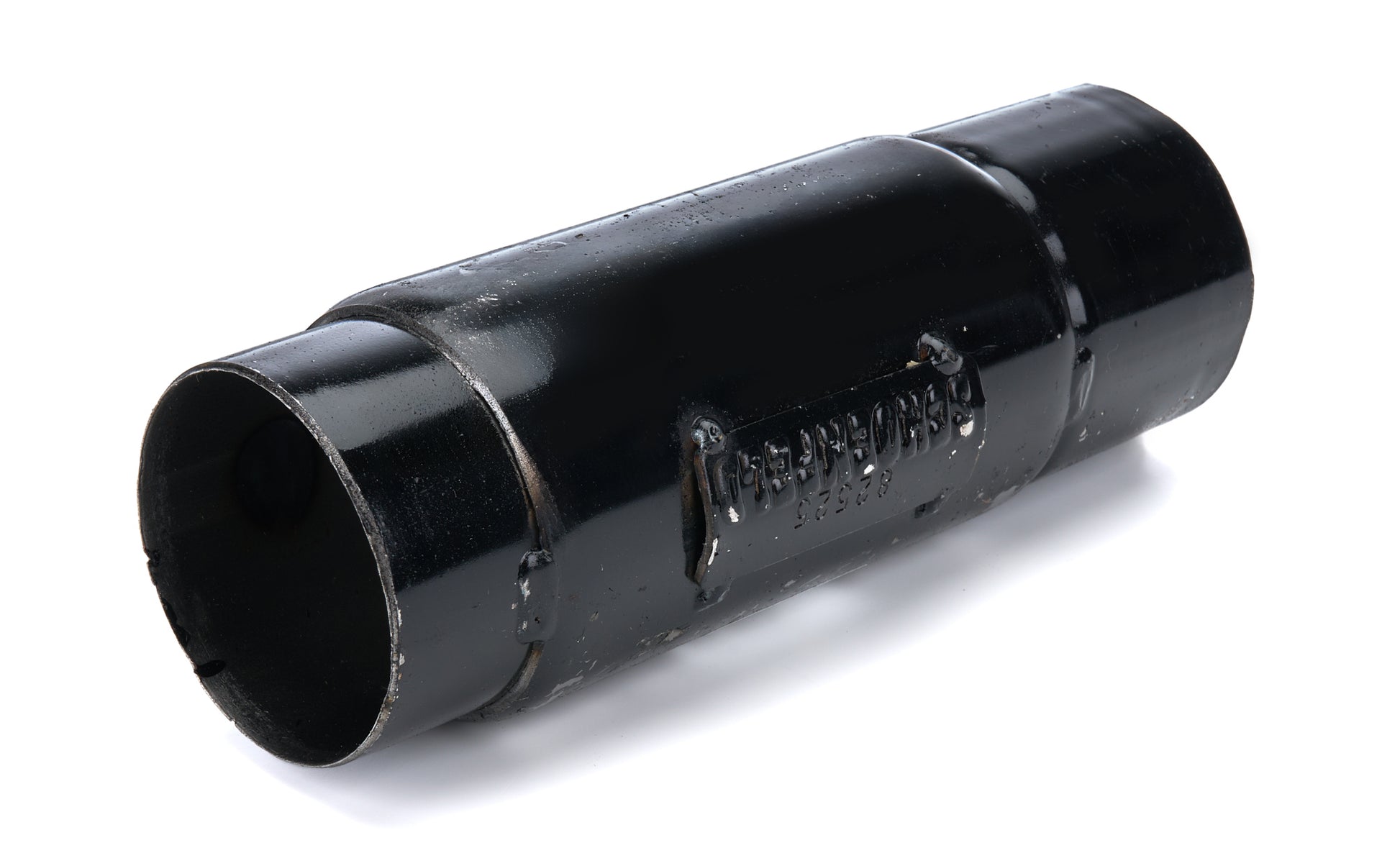 SCHOENFELD Muffler  2-1/2in Inlet / Outlet x 8in long Exhaust Mufflers and Resonators main image
