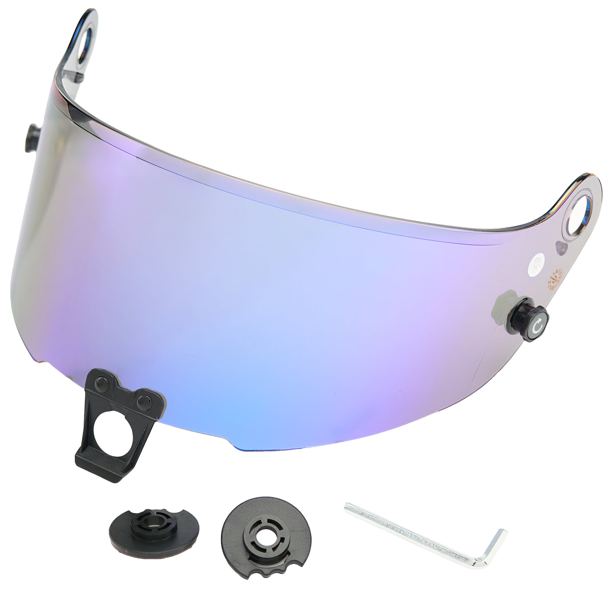 SPARCO Visor Blue Stealth Safety Equipment Helmets and Accessories main image
