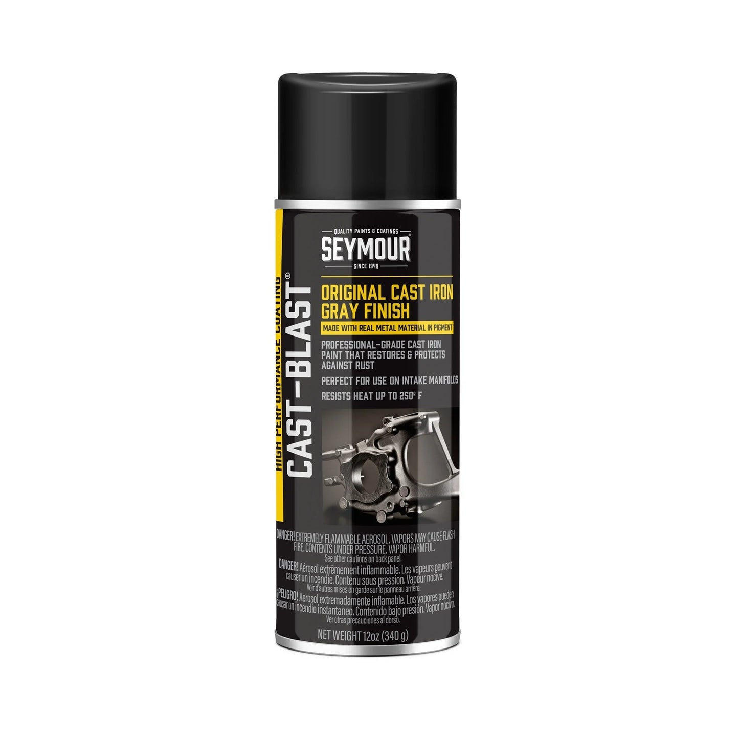 SEYMOUR PAINT Cast Blast Paint Spray Can 12oz Paints and Finishing Paints, Coatings and Markers main image