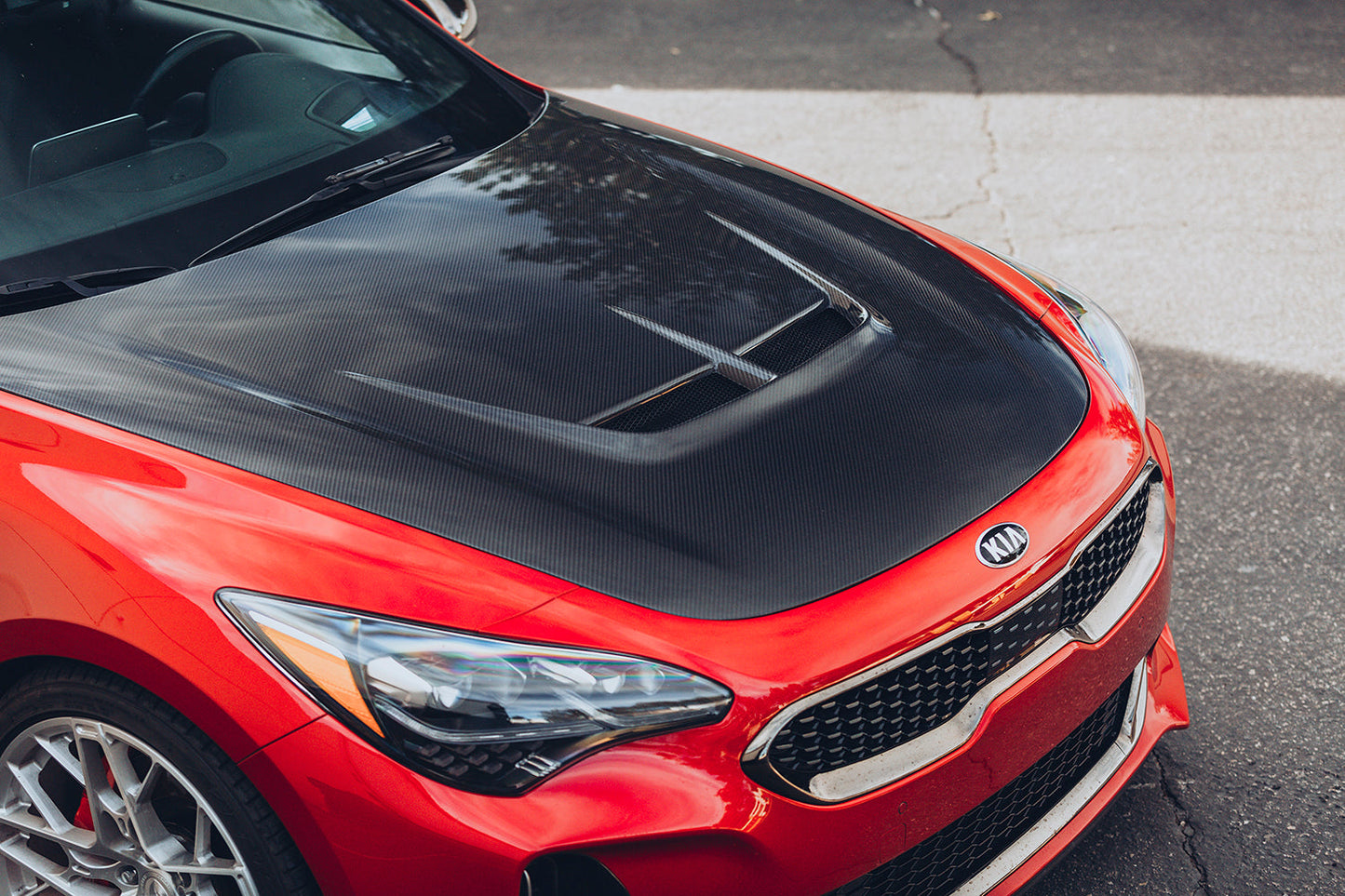 ARK 2018-2023 Kia Stinger S-FX Carbon Fiber Hood