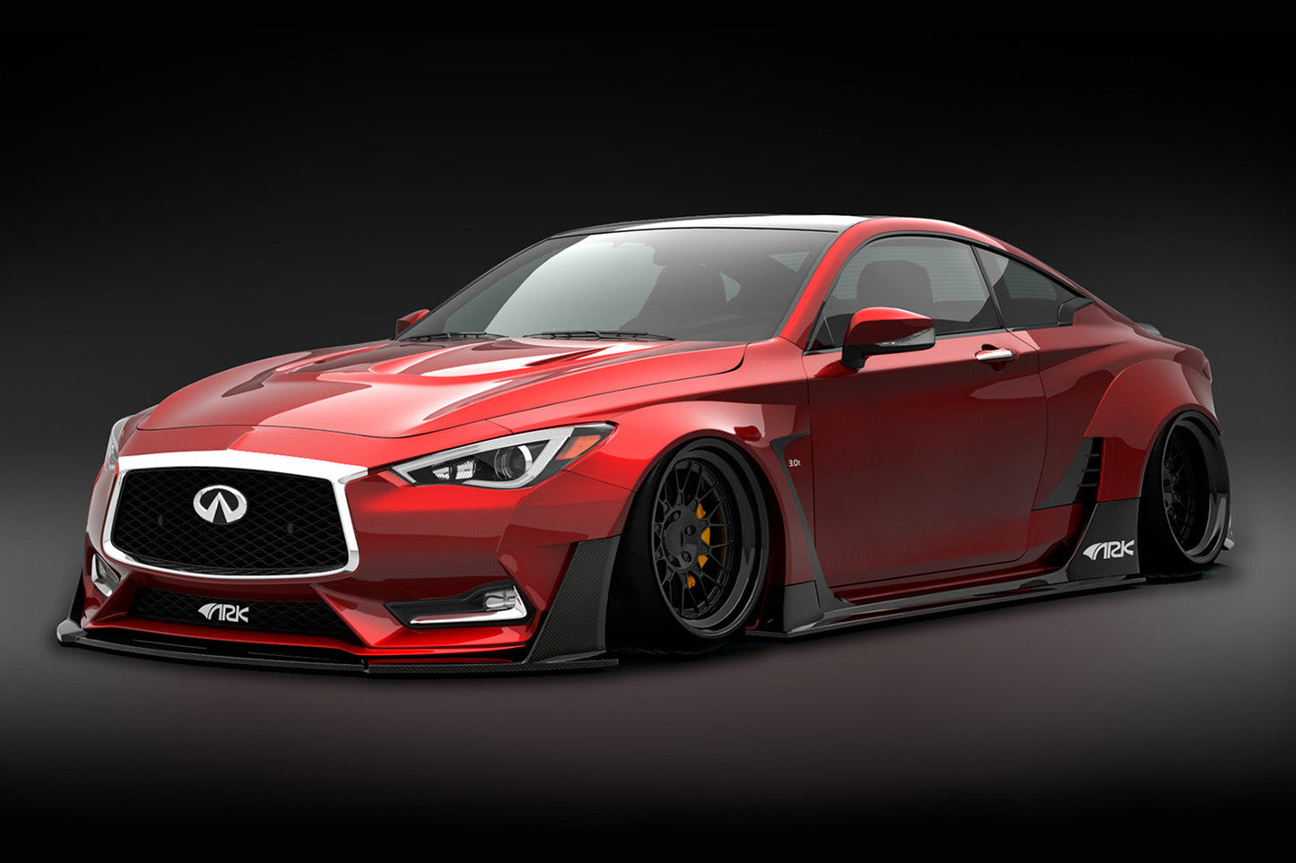 ARK 2017-2022 Infiniti Q60 Legato Wide Body Kit