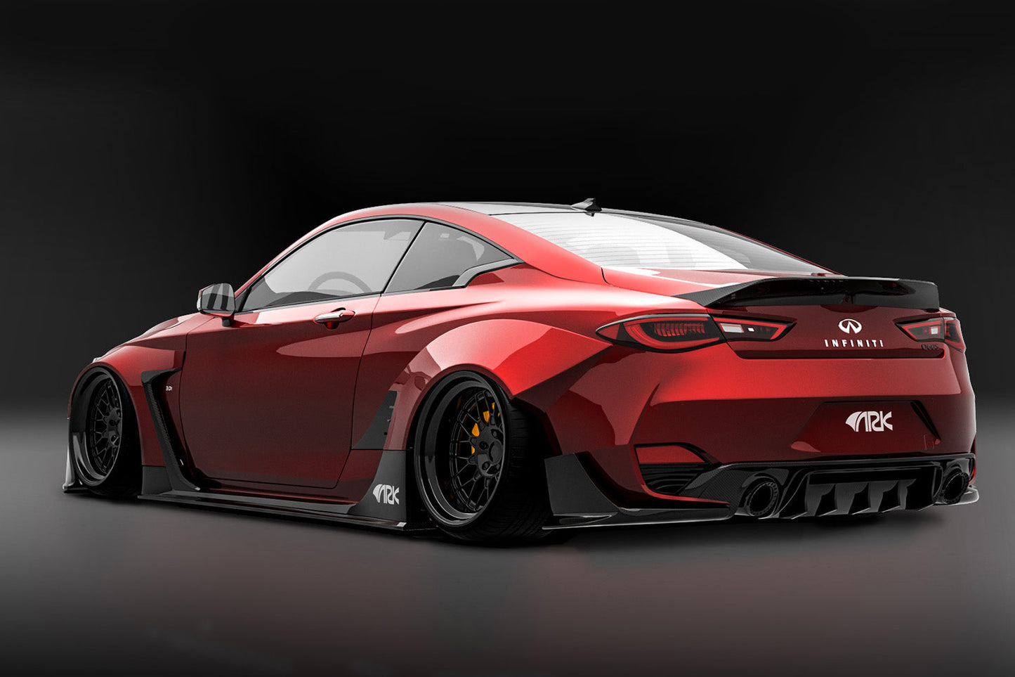 ARK 2017-2022 Infiniti Q60 Legato Wide Body Kit
