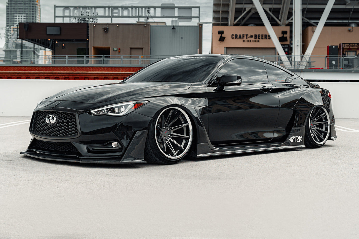 ARK 2017-2022 Infiniti Q60 Legato Wide Body Kit