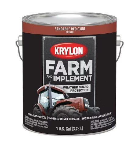 Dupli-Color Krylon Farm & Implement Gallons-Sandable Red Oxi Paints, Coatings and Markers Paint main image