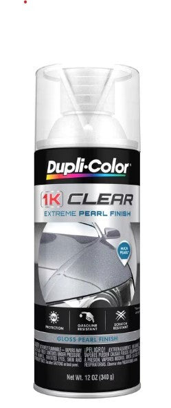 Dupli-Color 1K Extreme Clear Coat Gloss Pearl Finish 12oz Paints, Coatings and Markers Paint main image