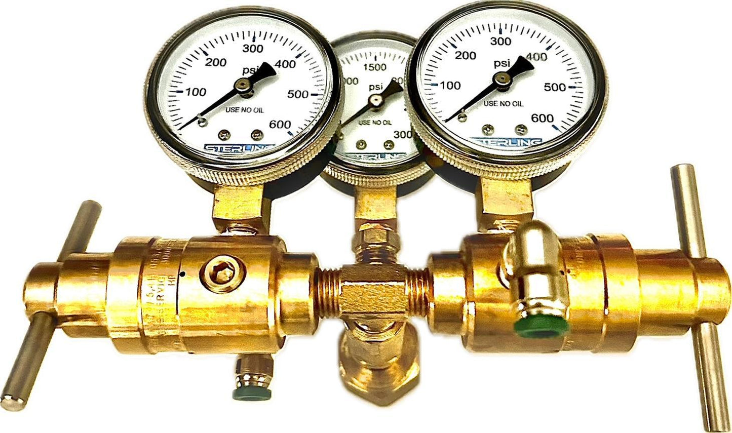 SHIFNOID CO2 Regulator Dual Output Drivetrain Shifters and Components main image