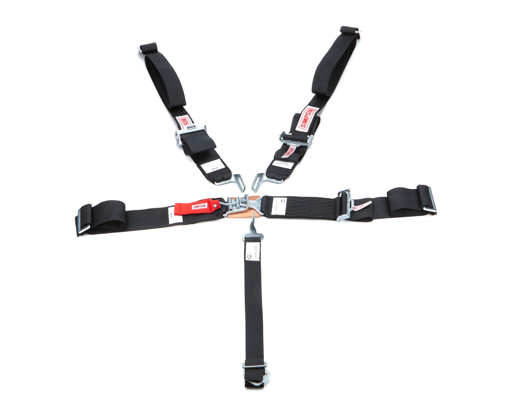 Simpson Harness Sprint W/A P/D Black Hans No RH Adjust Safety Restraints Seat Belts and Harnesses main image