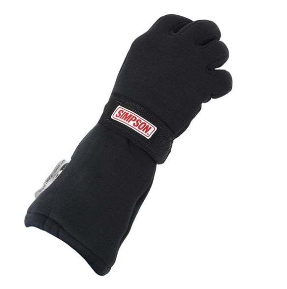 Simpson Glove Holeshot Small Black SFI-20 Safety Clothing Driving Gloves main image