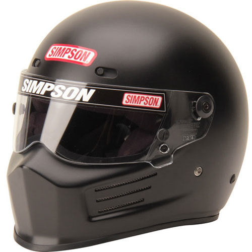 Simpson Helmet Super Bandit Large Flat Black SA2015 Helmets and Accessories Helmets main image