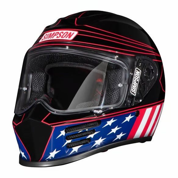SIMPSON SAFETY Helmet Americana Classic Speed Bandit XX-Large Safety Equipment Helmets and Accessories main image